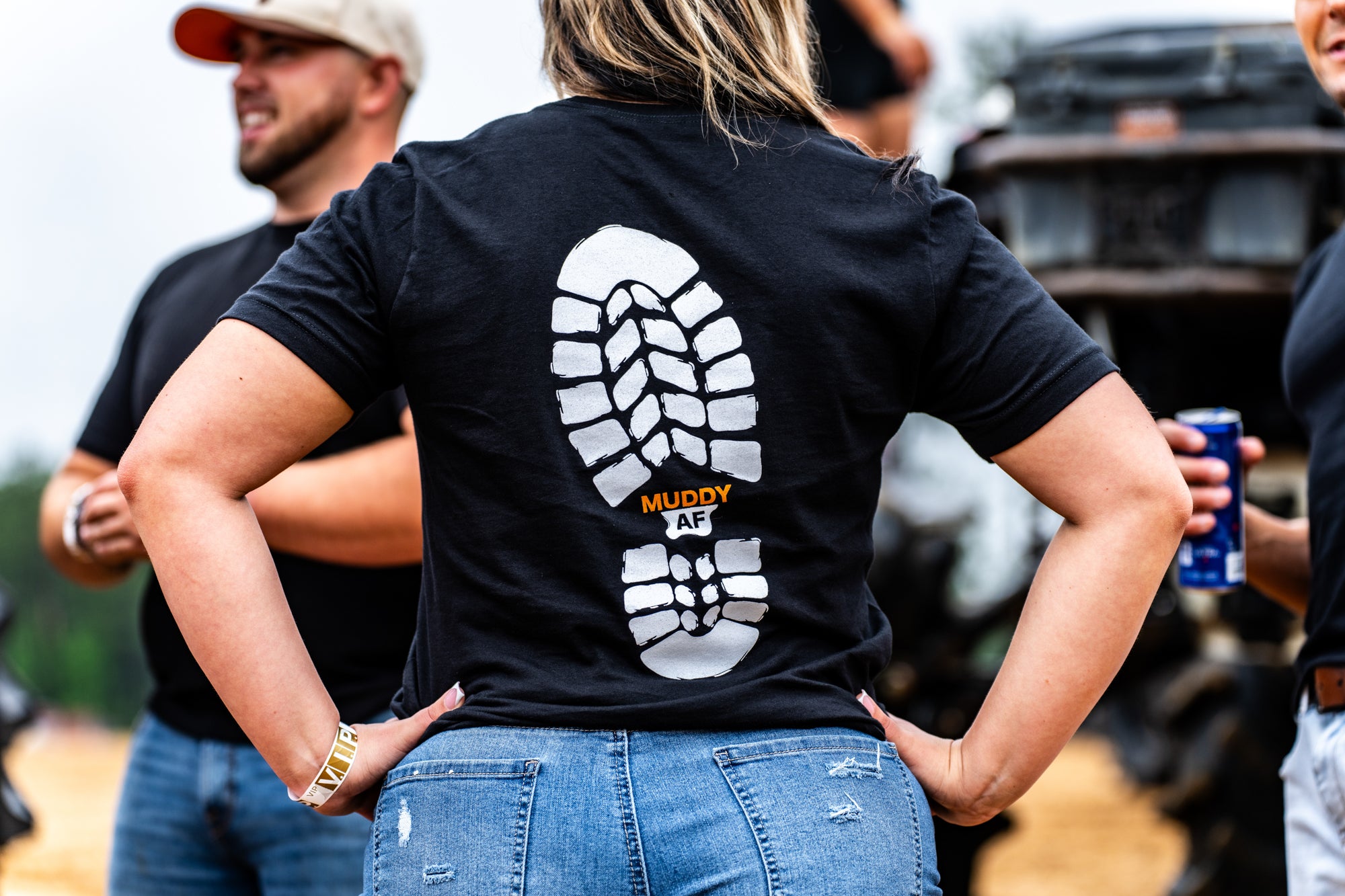 Muddy AF T-Shirt –  Black