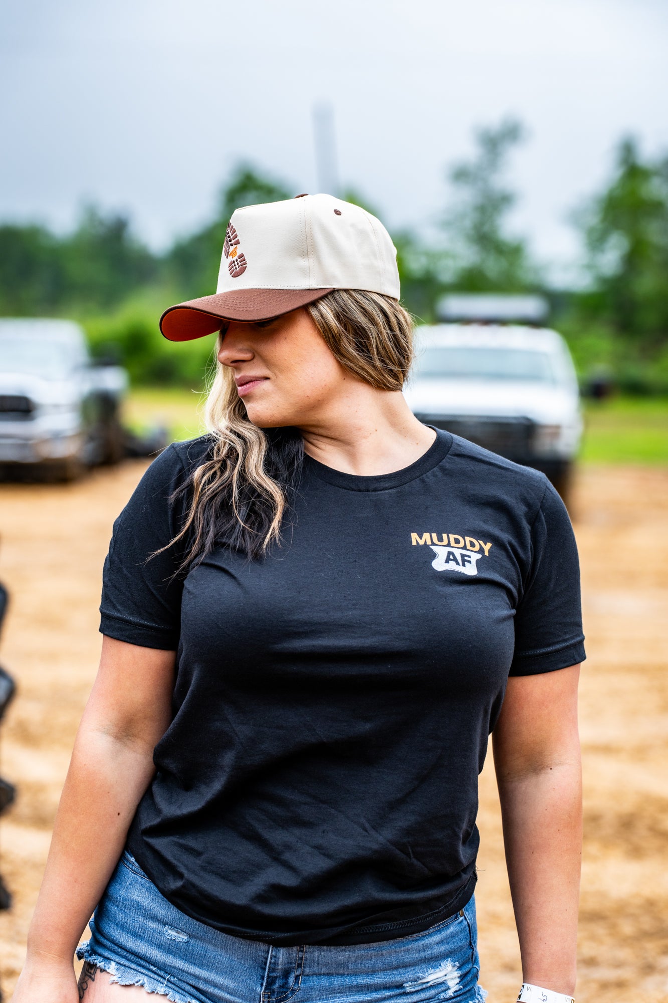 Muddy AF T-Shirt –  Black
